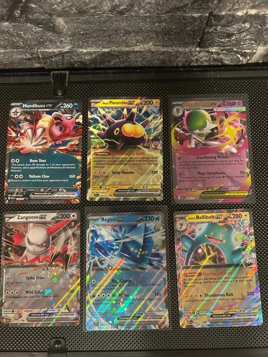 Pokémon TCG Lot of 10 EX Holo Cards from Mega Evolutions Ascended Heroes M/NM - Picture 3 of 3